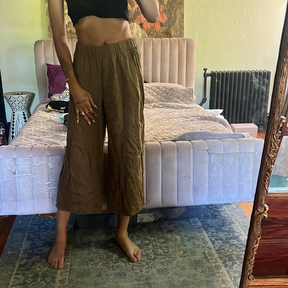 Eileen Fisher wide leg pants